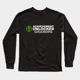 Achievement Unlocked Grandpa Long Sleeve T-Shirt